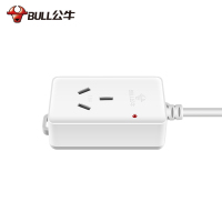 BULL公牛插座 GN-103D 大功率 无线拖线板开关接线板插排插座*3袋装