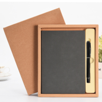 PU商务笔记本套装a5记事本企业定制LOGO