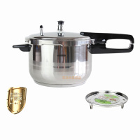 苏泊尔 好帮手304不锈钢压力锅高压锅24cm 7L YS24ED