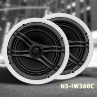 雅马哈 NS-IW360C(对) 吸顶喇叭吊顶会议天花音箱