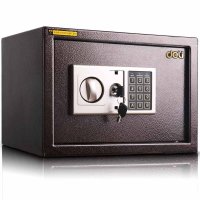 得力 33116保险箱/保险柜系列电子密码办公保管箱 床头家用入墙小型迷你 电子保险箱/柜 单个装
