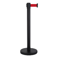 米线护栏5m XTL493 酒店拉绳栏杆伸缩排队金色织带维护围栏（根）