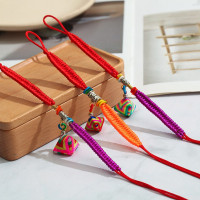 莱邦 定制 手工编织 儿童手链彩绳 端午节五彩绳手链(企业定制款)10条装 粽子