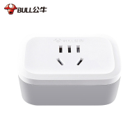 BULL公牛插座 GN-902A 扩展一转三一转多插座一拖三 1转3插头