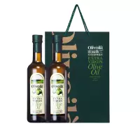 欧丽薇兰 Olivoilà 特级初榨 橄榄油 精装礼盒 750ml*2瓶