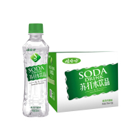 娃哈哈 无汽苏打水饮品(薄荷柠檬味)350ML*12/箱