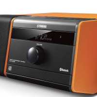 雅马哈 MCR-B020 音响 音箱 CD机 USB播放机 迷你音响 组合音响 蓝牙音响 定时闹钟 电脑音响 橙色