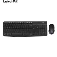 罗技(Logitech)MK315 无线键鼠套装 办公键鼠套装 静音 全尺寸 黑色