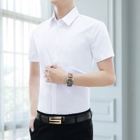 RS 白衬衫男士薄款短袖商务职业正装180 190码