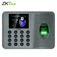 中控智慧(ZKTeco)免软件安装指纹考勤机打卡机器快速高效识别 XU100