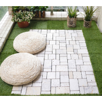 圣米伦天然洞石防滑防腐地砖户外庭院地板浴室地板阳台拼接地板