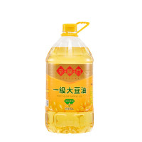 幸福门大豆油食用油桶装5L/桶