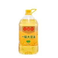 幸福门大豆油食用油桶装5L/桶