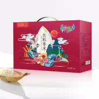 中垦优选 东北五常大米礼盒 优选长粒香米5000g
