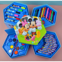 儿童实用小礼品幼儿园卡通礼物46色水彩套装
