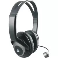 惠普(hp) PC100 Plus头戴式耳麦(黑色) ZG