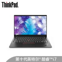 联想ThinkPad X1 Carbon 14英寸屏 轻薄本笔记本电脑 (i7-10710U 16GB 512GB win10 高分屏)4G版 红外