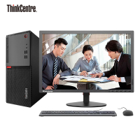 联想(Lenovo)THINKE75 15CD台式机I3-7100 4G 1T 2G独显 W7专业版TE20-14显示器