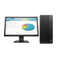 惠普(HP)288G6台式电脑(I5-10500/8G/1T+128G固态硬盘/2G独立显卡/W10正版系统/21.5