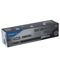 Zs-广博(GuangBo)ZX9T35D 0.5mm黑色按动中性笔芯 配合按动签字笔 20支装