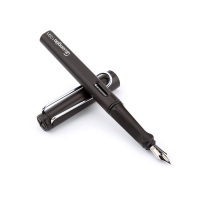 Zs-广博（GuangBo）GB1091D 钢笔F笔头初级练字笔0.45mm笔尖 绅士黑