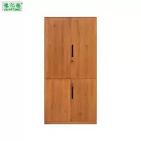 豫亿腾 木纹转印钢制不等体双节柜,档案柜,器械柜,钢制文件柜,更衣柜,办公抽屉铁皮柜,资料柜,木纹转印,加厚0.8mm