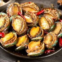 鲍鲜深 海鲜套餐 C(鲍鱼仔300g+野生小管(中)400g+野生汤鱼300g+野生米鱼300g)