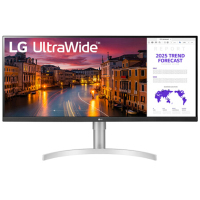 LG 34英寸 HDR400 IPS带鱼屏 低闪屏 内置音箱 超宽屏显示器 34WN650-W