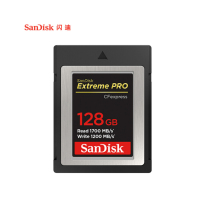 闪迪(SanDisk)128GB CF 4K 存储卡