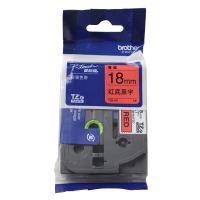 兄弟 标签机色带 18mm TZe-441 红底黑字