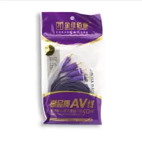 金佳佰业 A104 贵族系列 二对二线 RCA*2/RCA*2 音频线 3M ZG