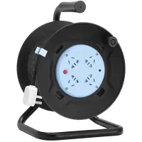 BULL公牛卷线盘 GN-804D 移动式电缆卷盘 工程拖线盘-不含电线
