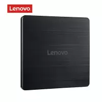 联想 LENOVO 8倍速 USB2.0 外置光驱 外置DVD刻录机 移动光驱 黑色