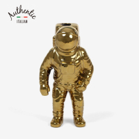 意大利DIESEL with SELETTI 系列宇航员花瓶-金色