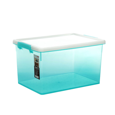 塑料整理箱 XTL515 大号45L透明玩具储物箱衣服收纳箱环保整理箱 (个)