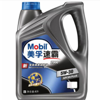 美孚 MOBIL 5W-30 SN级 美孚速霸2000 全合成机油 4L