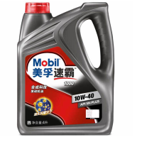 美孚 MEFOTO MOBIL 速霸10W-40SN级 1000合成机油 4L