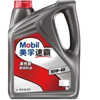 美孚 MOBIL 10W-40 美孚速霸高性能机油 SN级 4L