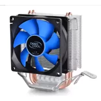 九州风神（DEEPCOOL）冰凌MINI旗舰版 CPU风冷散热器（多平台 /2热管/8CM风扇 /预涂硅脂/ 静音）