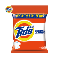 汰渍(Tide) 净白去渍洗衣粉5Kg/袋