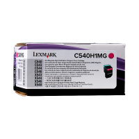 利盟(LEXMARK) C540H1MG(高荣) 彩色激光打印机高容量碳粉 红色 高容量