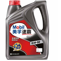 美孚 MOBIL 速霸1000 15W-50 SN级 合成机油 4L