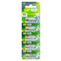 GP超霸 23A12V碱性电池 10粒装