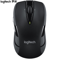 罗技(Logitech) M546(M545) 鼠标 无线鼠标 对称鼠标 双轴滚轮 黑色 带无线2.4G接收 ZG