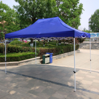 易路达 户外遮阳棚3*4.5M 加厚牛津布 半自动展销帐篷 单顶装