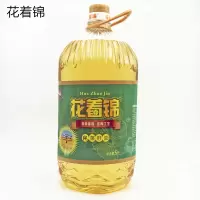 花着锦 纯压榨菜籽油 一级 5L 单位:桶