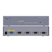 华三(H3C) vga分配器一分四高清视频显示分屏器1分4线投影仪高清屏幕显示器扩展电视电脑监控信号4口 丰杰F03