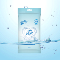 清风 清爽舒适湿巾纯水10包/组