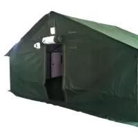 瞭望者 98型班用棉帐篷营队帆布帐篷野外集训露营防水防寒帐篷 军绿色