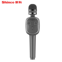 新科 SHINCO D21 手机电视K歌麦克风 玫瑰金